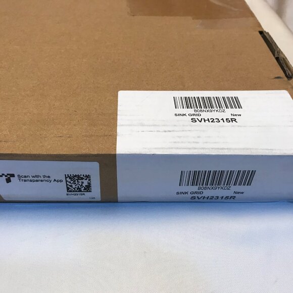 Serene Valley Sink Bottom Grid SVH2315R 23" X 14-1/2" Rear Drain Radius 3/8" NEW - Picture 4 of 7